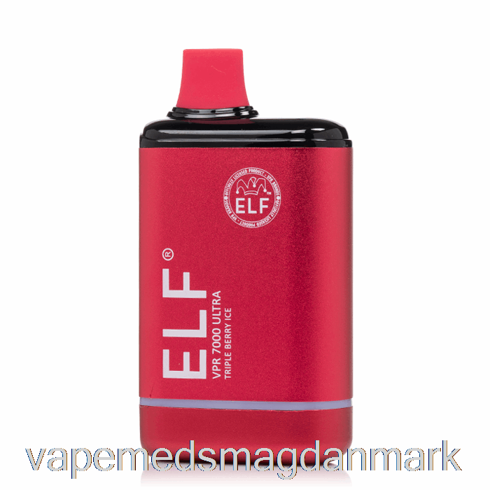 Vape Juice Elf Vpr 7000 Ultra Engangs Triple Berry Ice